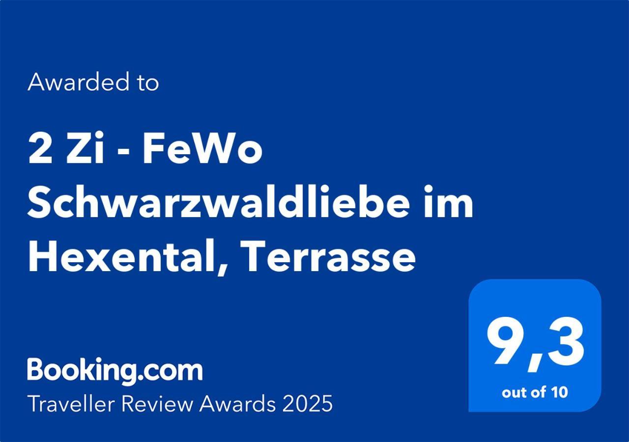 2 Zi - Fewo Schwarzwaldliebe Im Hexental, Terrasse Bollschweil Exteriör bild